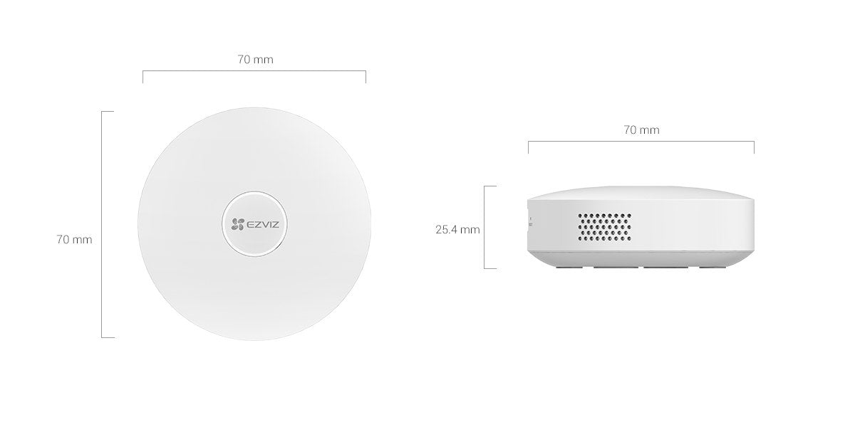 Gateway Smart Home Wi-Fi ZigBee 3.0 RJ45 | Hub Centrale Ecosistema EZVIZ | A3